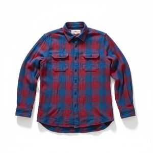 Levis Red and Blue Plaid Casual Shirt